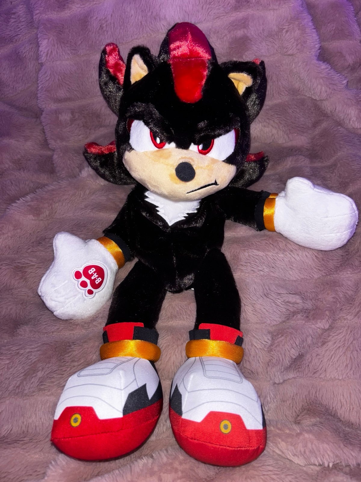 Buildabear Shadow—Sonic Collab