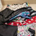 Lot of Derby Kiss roller derby shorts spandex spanx