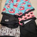 Lot of Derby Kiss roller derby shorts spandex spanx