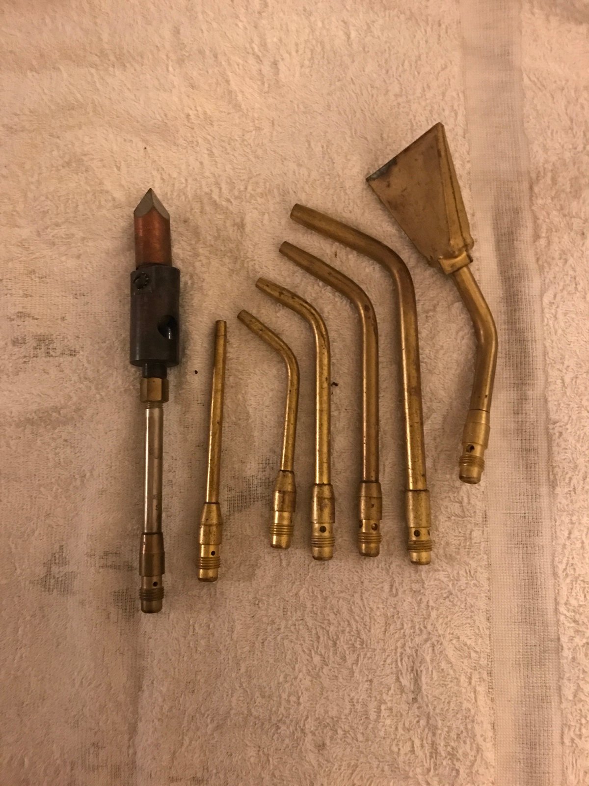 UNIWELD Screw Connect Soft Flame Tip Set: Soft Flame, External Lighter