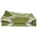 Z Gallerie Pandora Jade Geometric Euro Sham Pillow Covers 24x24 Set of 2 Linen