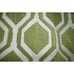 Z Gallerie Pandora Jade Geometric Euro Sham Pillow Covers 24x24 Set of 2 Linen