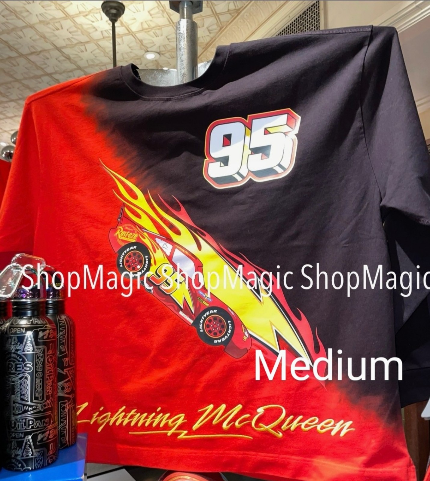 Lightning McQueen Dip-Dye Long Sleeve