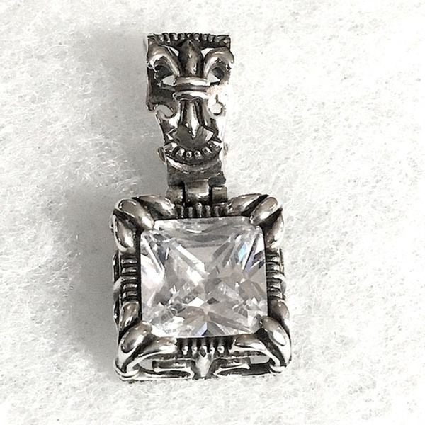 SILPADA Sterling Silver CZ Uptown Pendant S0979