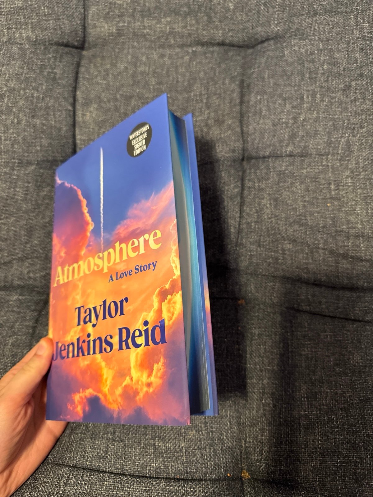 atmosphere taylor jenkins reid Waterstones signed