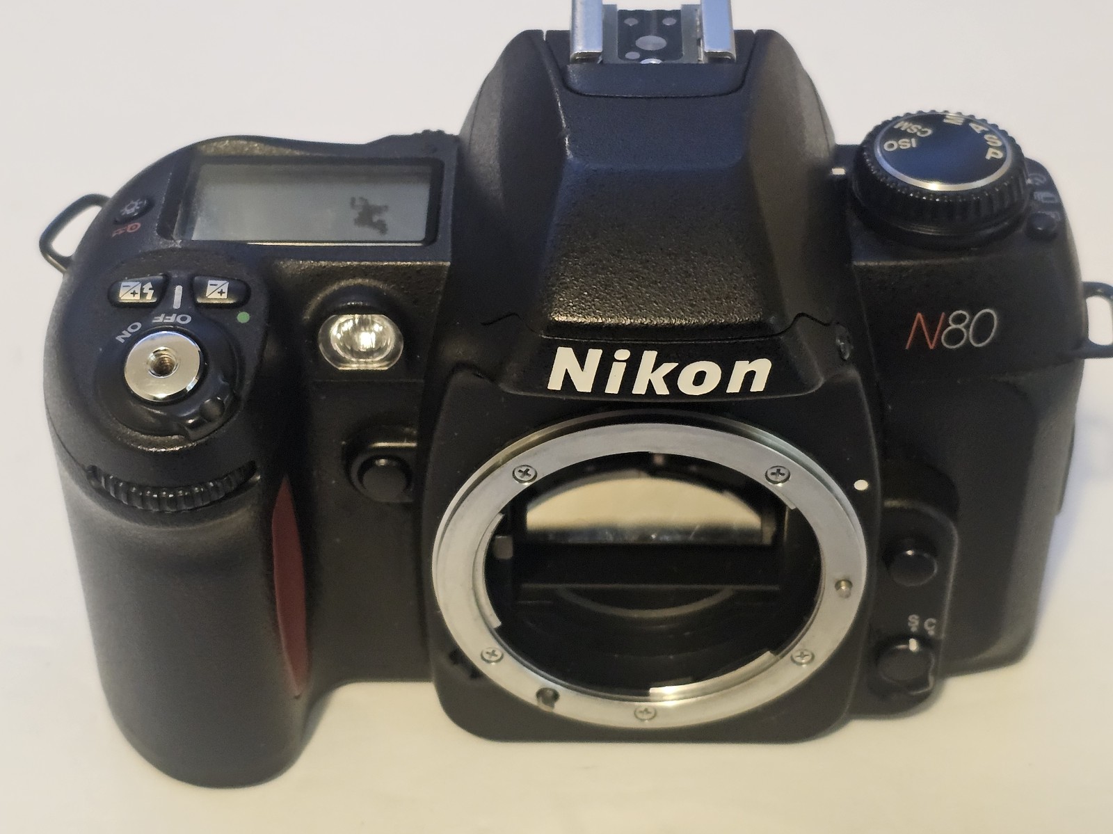 Nikon N80 35mm Film SLR Camera BODY ONLY FOR PARTS AS-IS
