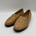 Bottega Veneta Braided Intrecciato Leather Loafer Shoes Beige Size 35.5 US 5.5