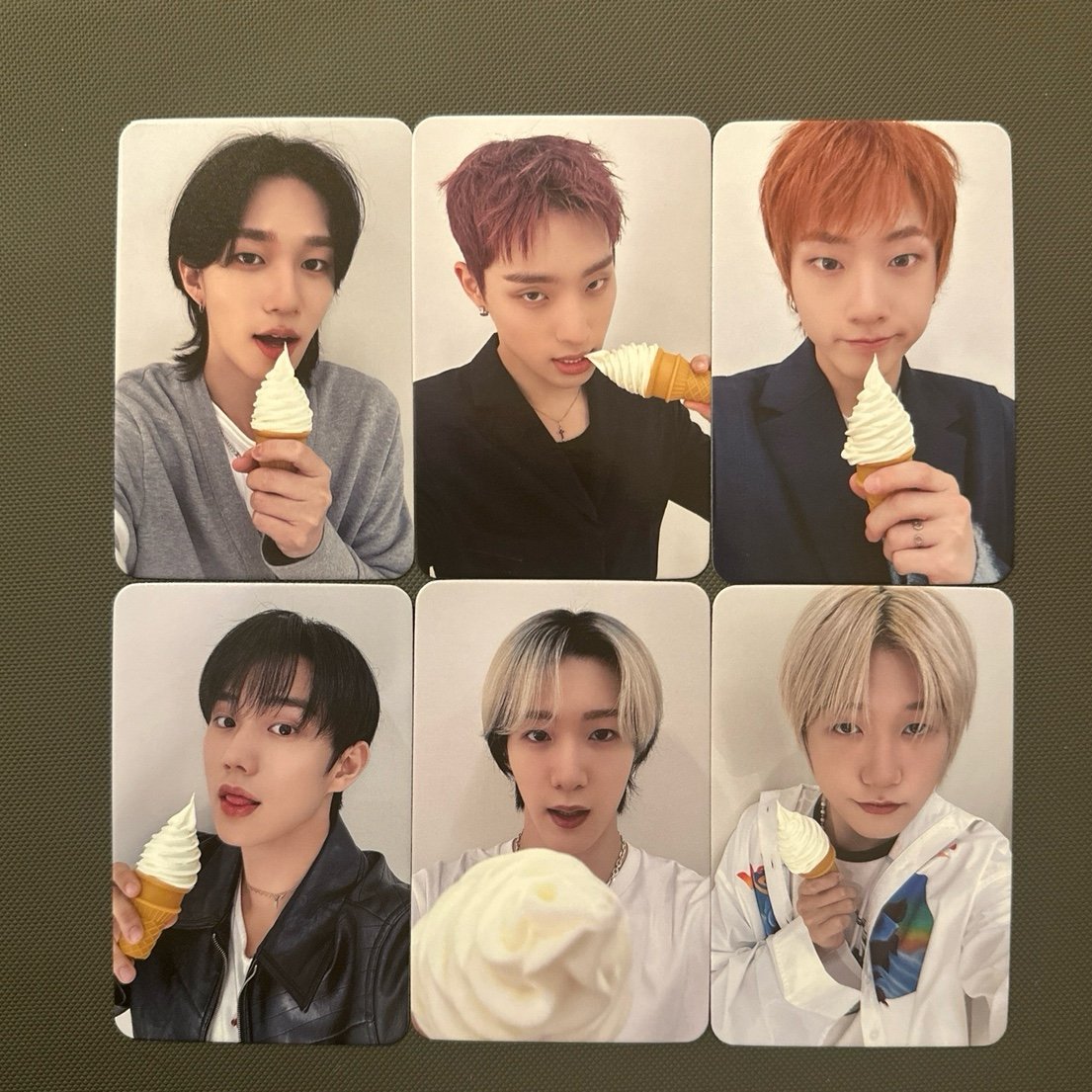 p1harmony photocard killin it fansign pob set