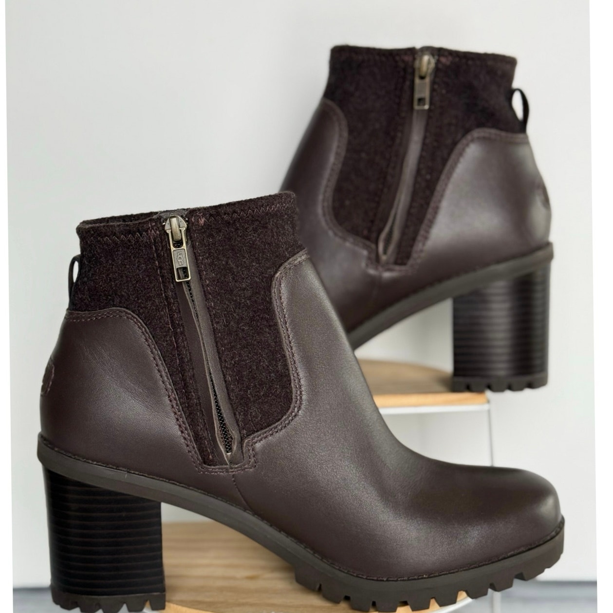 NEW UGG Australia Women's Amathea Boots Brown Size 10