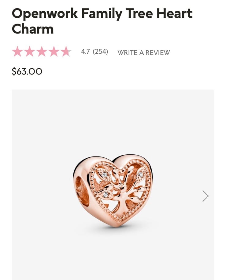 PANDORA charms