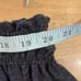 Max Studio Smocked Waist Linen-Blend Midi Skirt Women's Size Small Heathered Cha