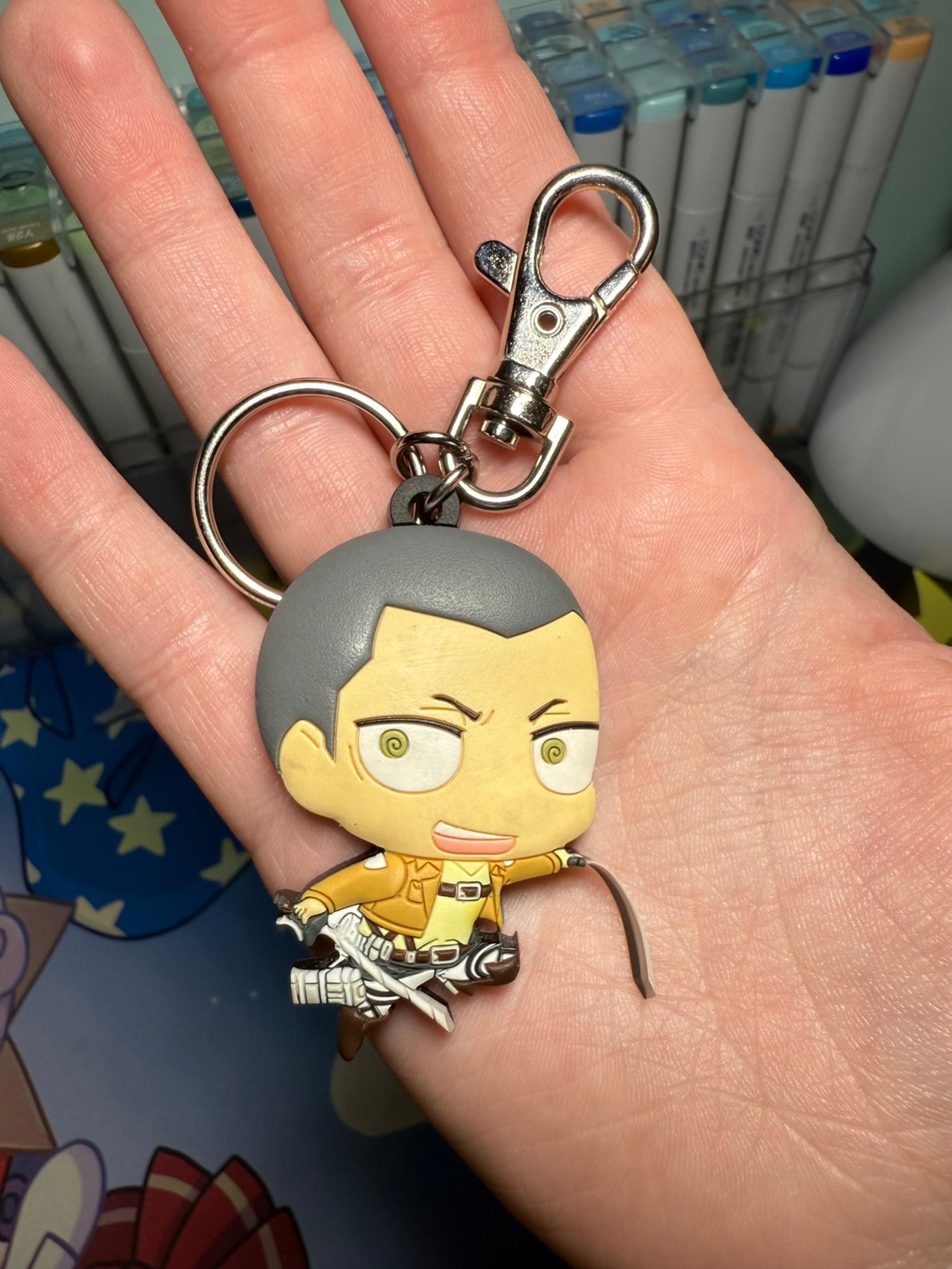 Attack on Titan Connie Rubber Keychain