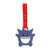 Brand New 2PCS Anime GENGAR JDM TSURIKAWA Ring Subway Train Bus Handle Red Strap