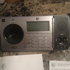 AT&T Cordless Phone Answering System TL96456 Dect 6.0 Landline Home