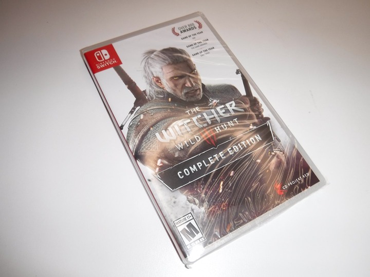 Witcher 3 Wild Hunt Complete Edition Nintendo Switch NEW SEALED!