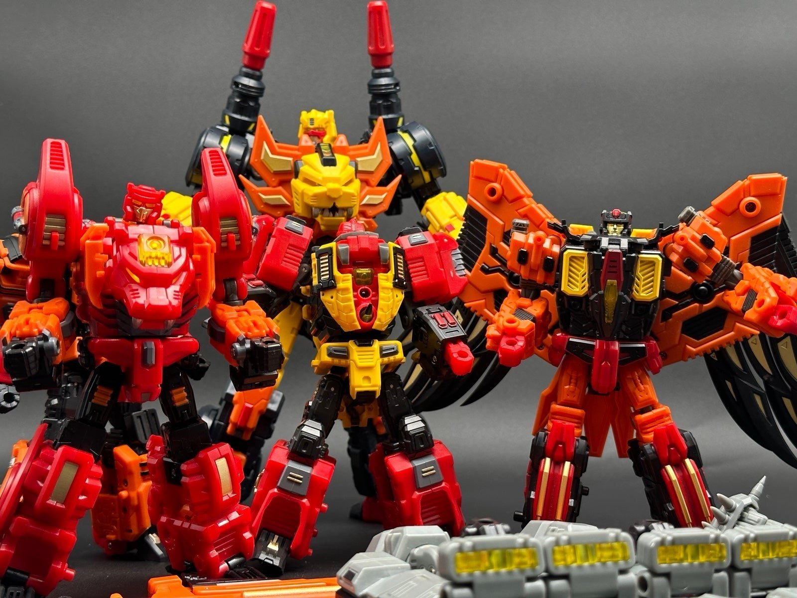 Tfc Toys Ares Predaking 01-05 Set