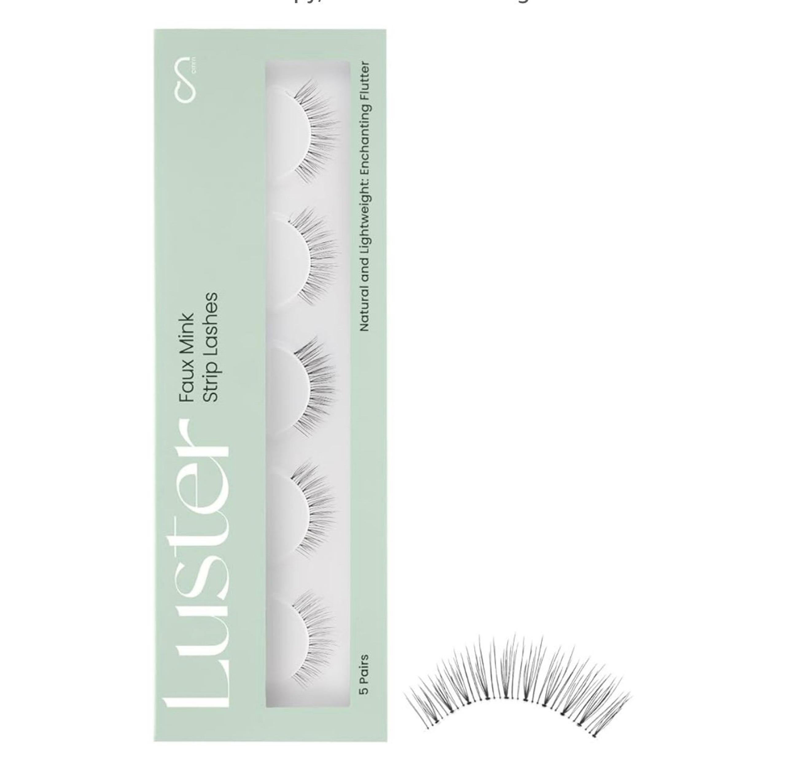 5 pair Faux Mink Strip  eye Lashes delicate bloom
