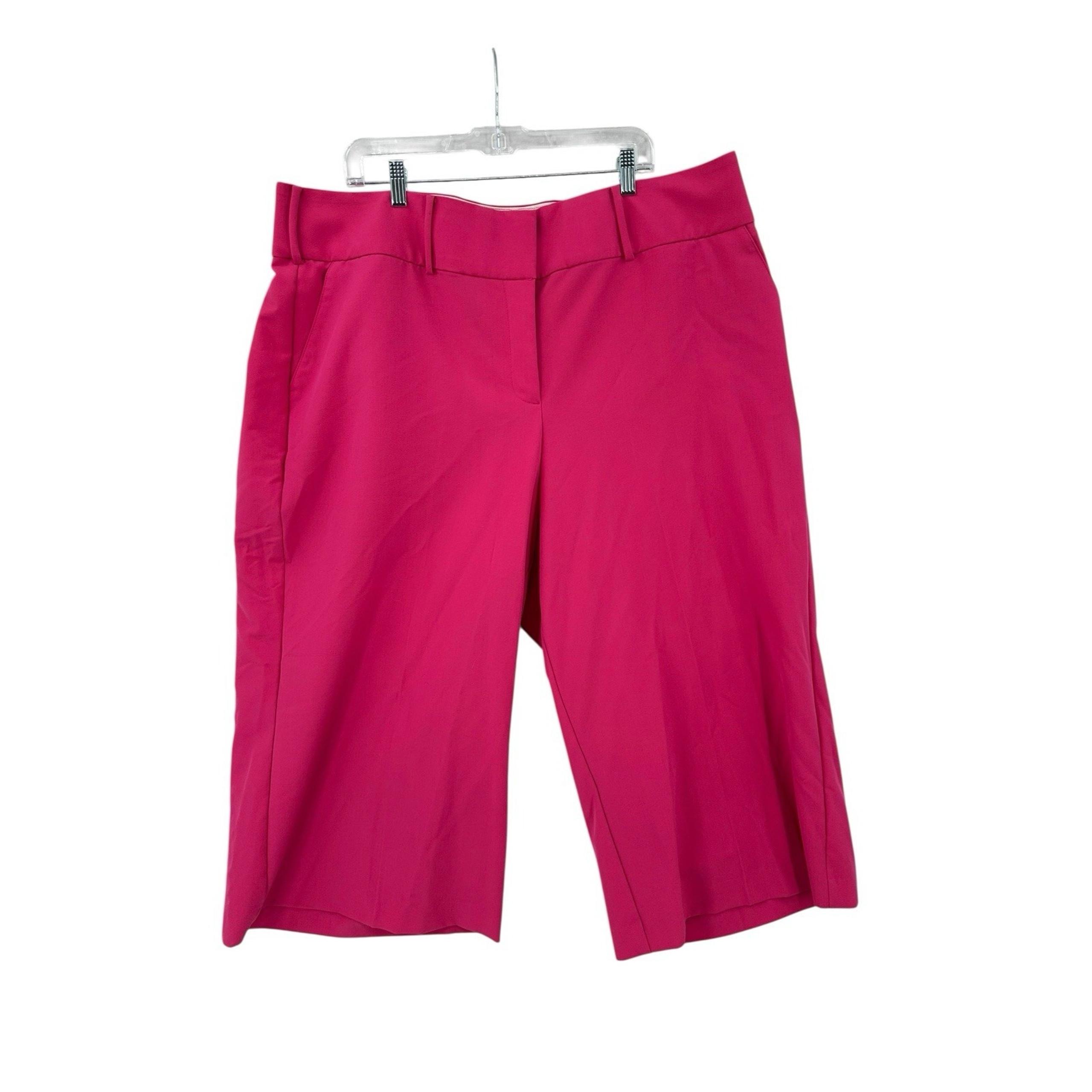 Lane Bryant Capri Pants Wide Leg Plus Womens Size 22 Summer Beach Bright Resort