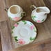 Franciscan Desert Rose creamer and sugar
