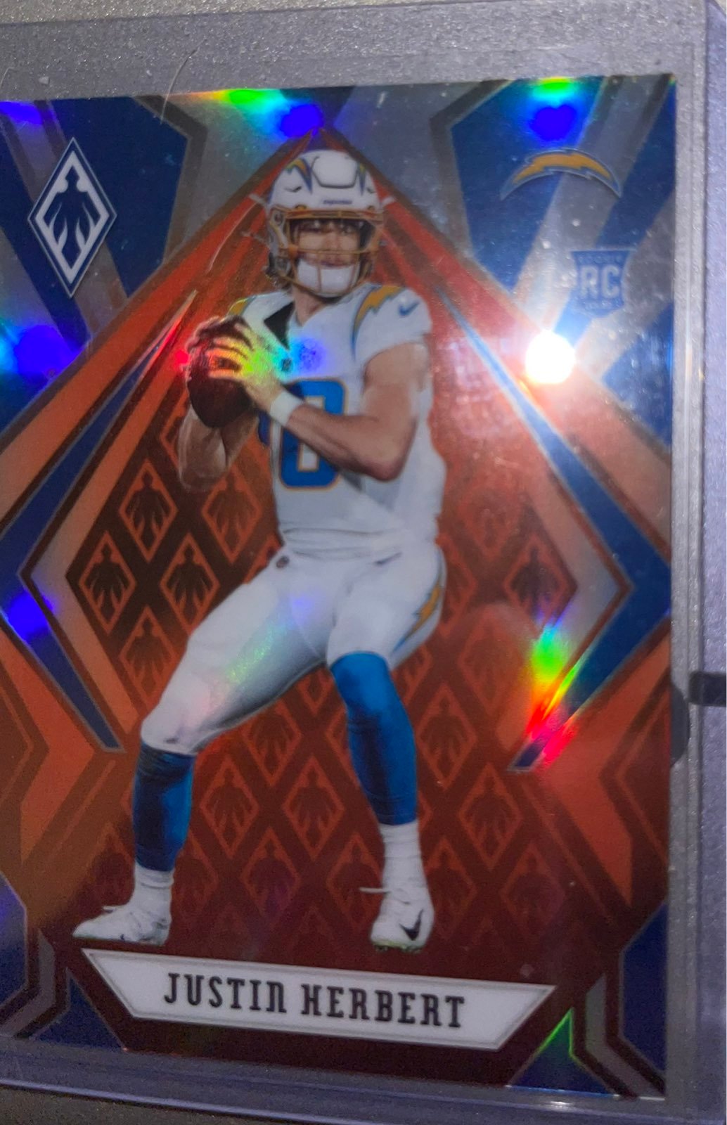 Justin Herbert fire burst