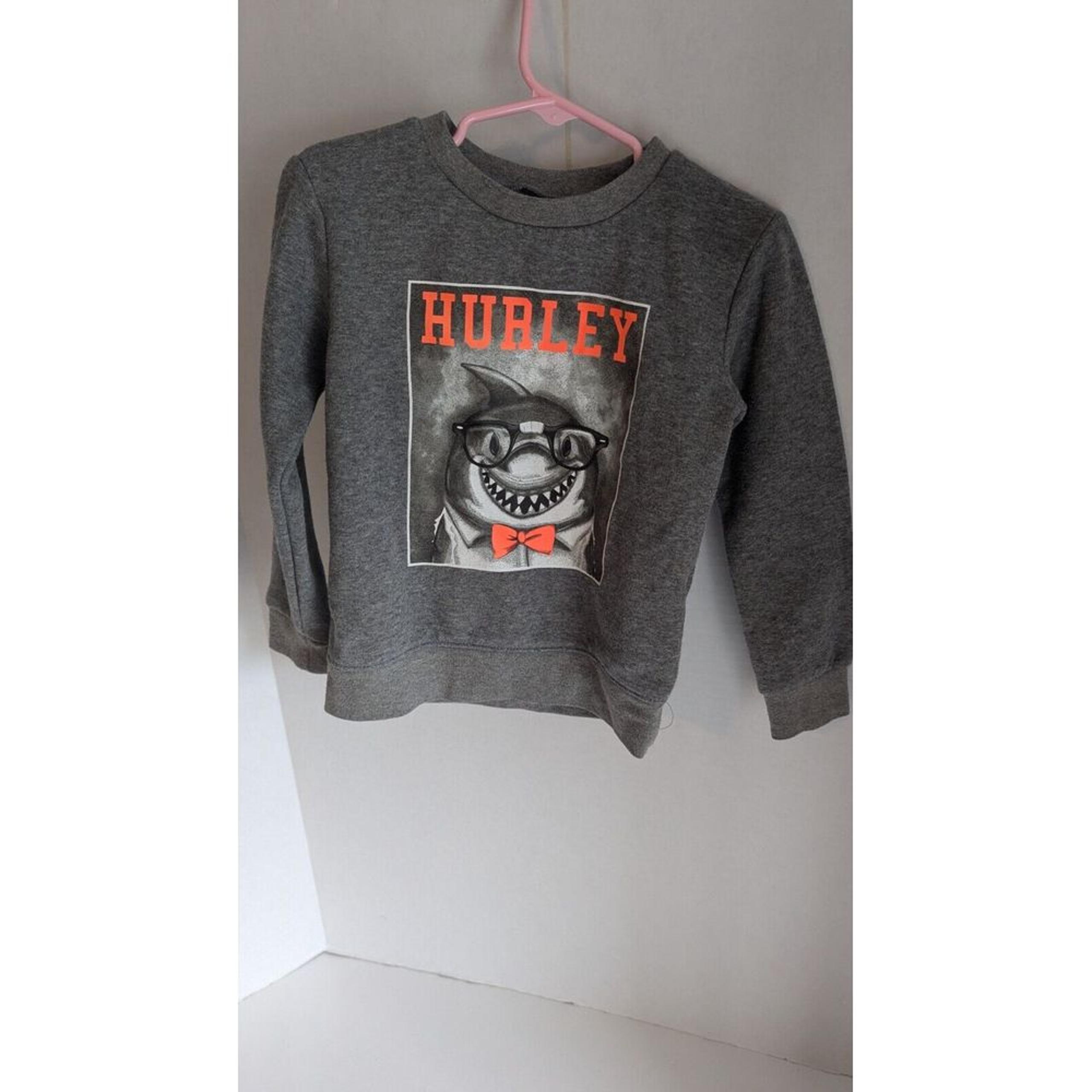 Baby Boy's Hurley Sweatshirt 3t Toddlers Shark Graphic
