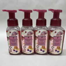 4 Pack! Bath & Body Works Gentle Foaming Hand Soap BOARDWALK VANILLA CONE NEW