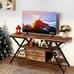55 TV Stand with Power Outlet for TV up to 65 Inch, LED