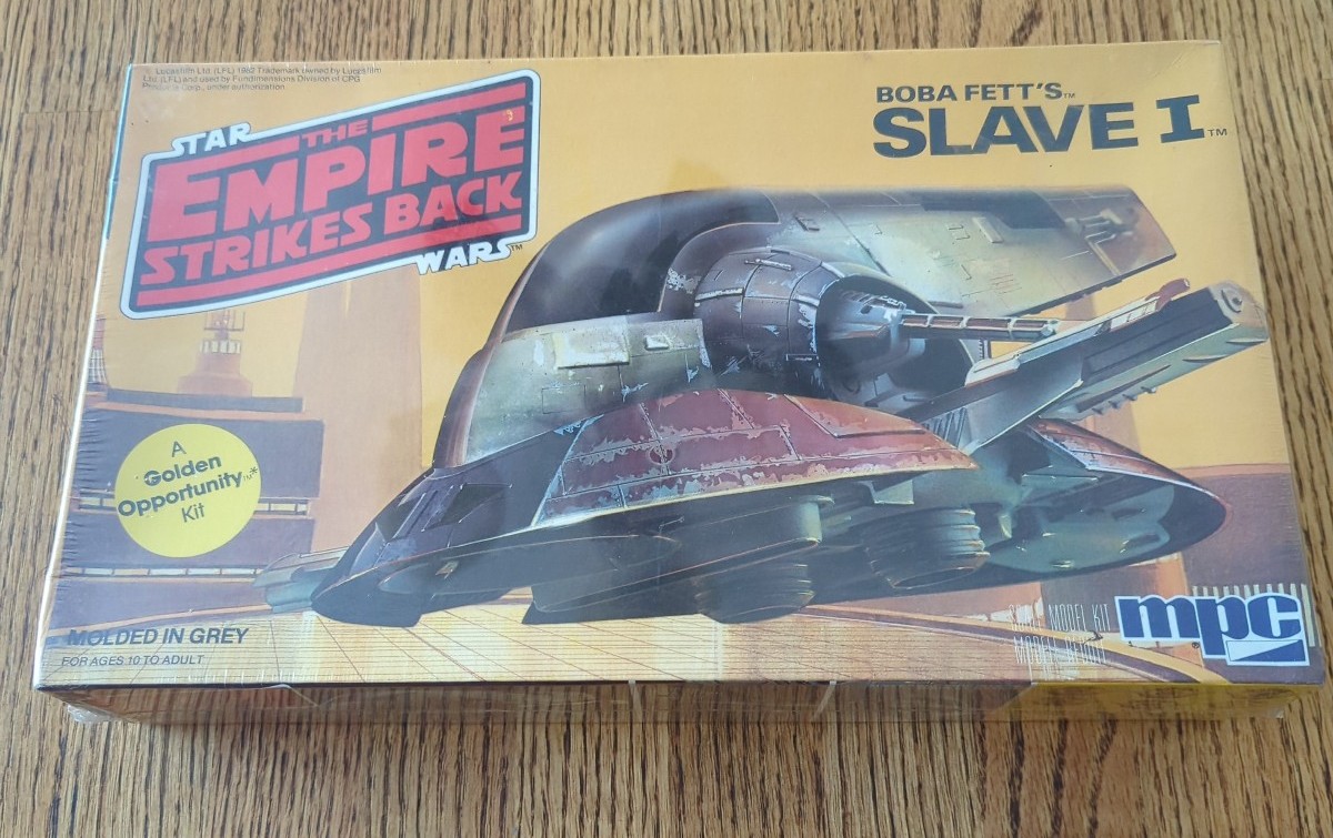 Boba Fett Slave 1 mpc 1-1919 model (1983)