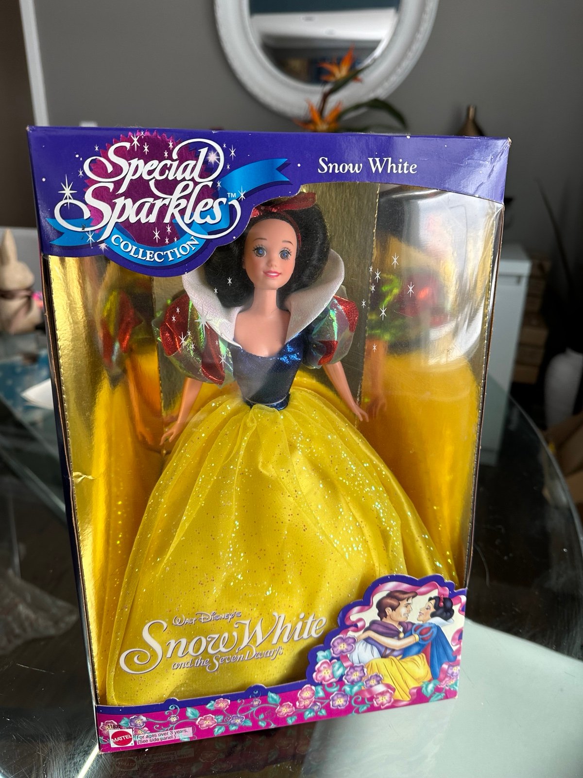 Disney's Snow White Special Sparkles Doll 1994 Mattel 11832