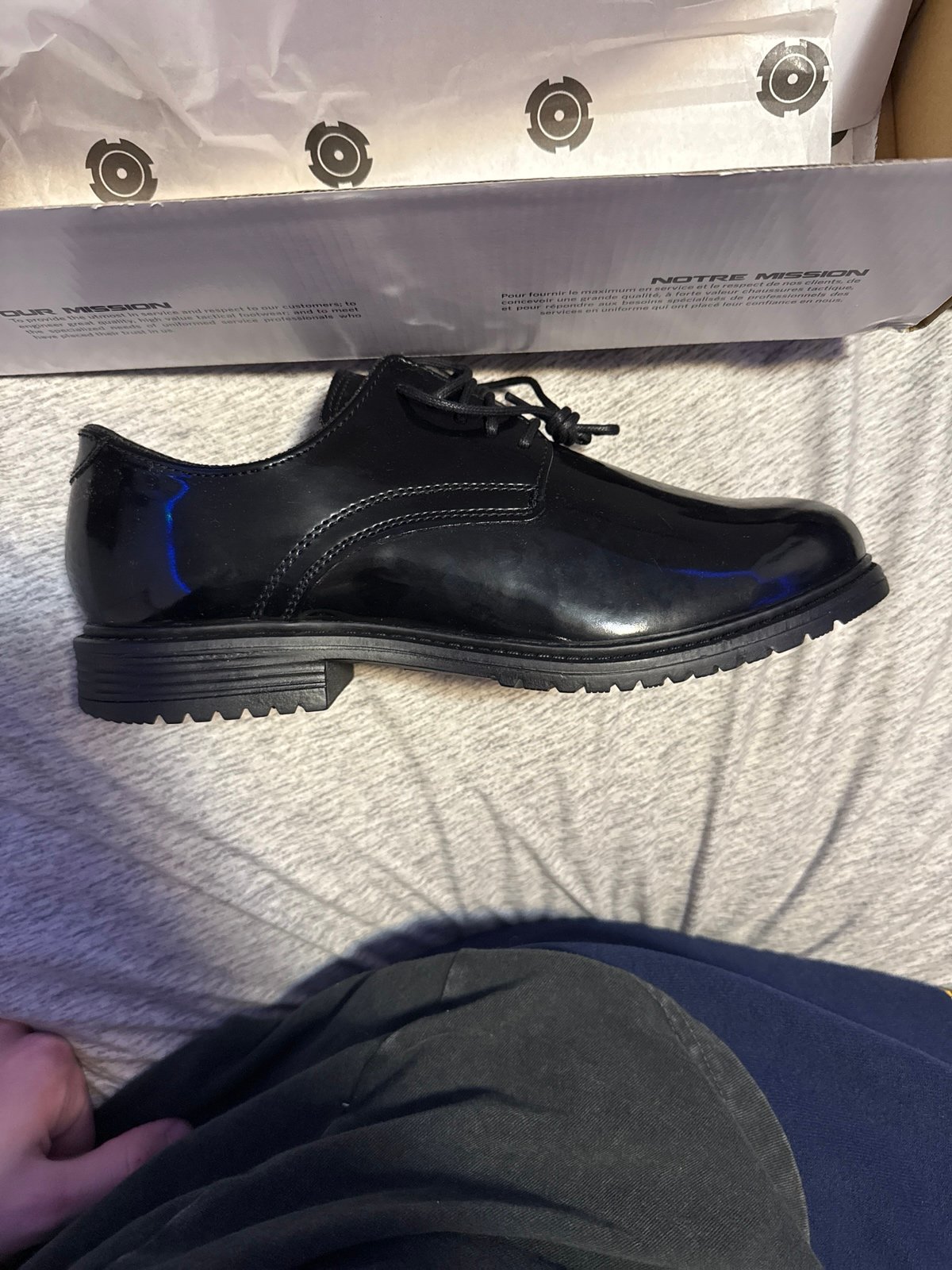 Original SWAT black oxford dress shoes