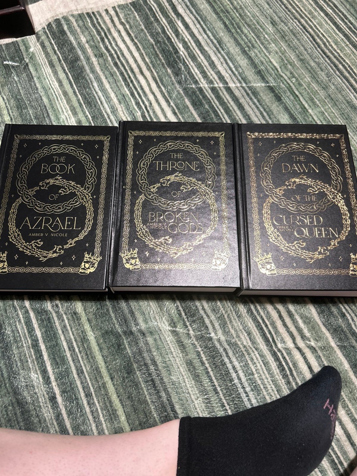 ApollyCon/signing exclusive Book of Azrael 3 book set