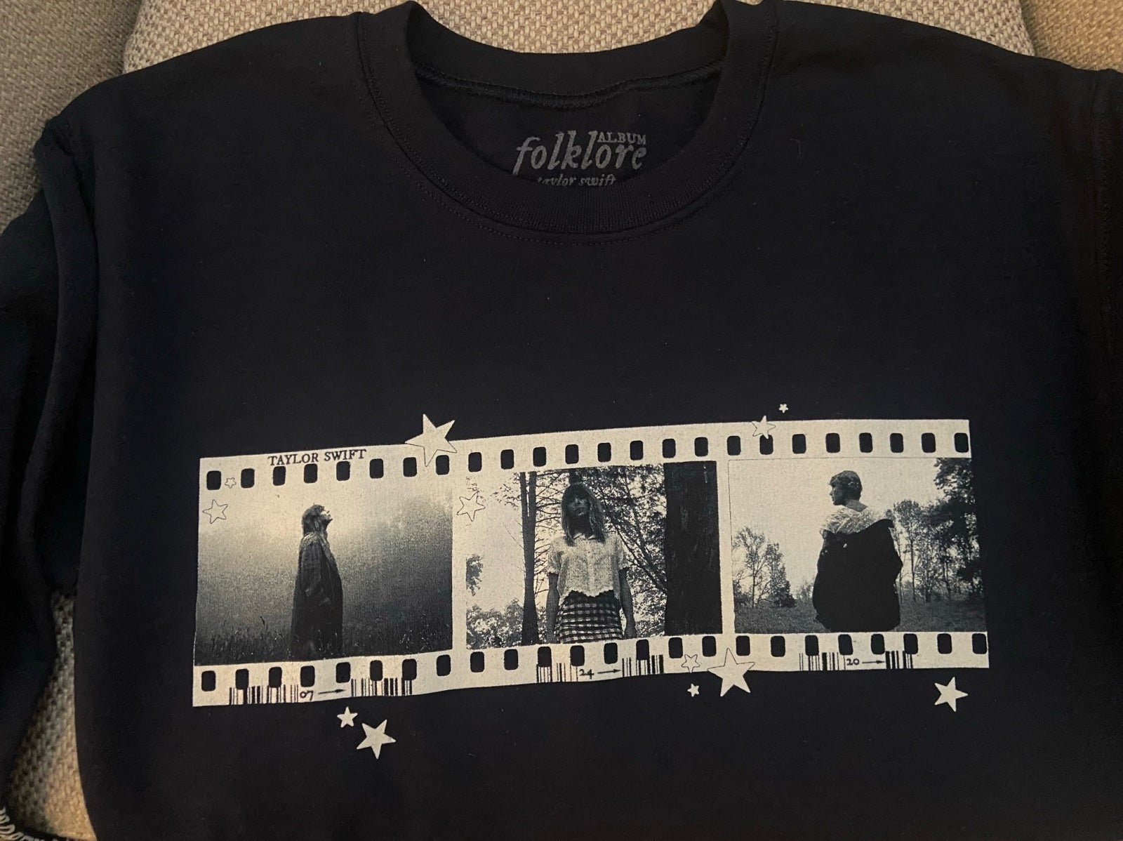 Taylor Swift Folklore Film Strip Sweater
