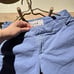 Frank & Eileen Wicklow 2 Italian Chino Cropped Pant US Size 2 Slate Blue 288