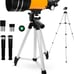 Astronomical Telescope for Beginners, 70mm Aperture 300mm(f/5.7) Focal Length Ki