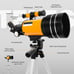 Astronomical Telescope for Beginners, 70mm Aperture 300mm(f/5.7) Focal Length Ki