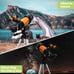 Astronomical Telescope for Beginners, 70mm Aperture 300mm(f/5.7) Focal Length Ki