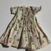 Vintage 1958 Vogue Ginny Doll Cotton Flower Print Housecoat - Tagged
