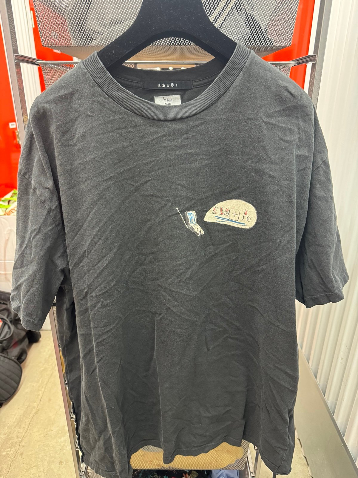 LIMITED EDITION Ksubi X Hidjiworld Sloth Biggie Tee UNISEX XL