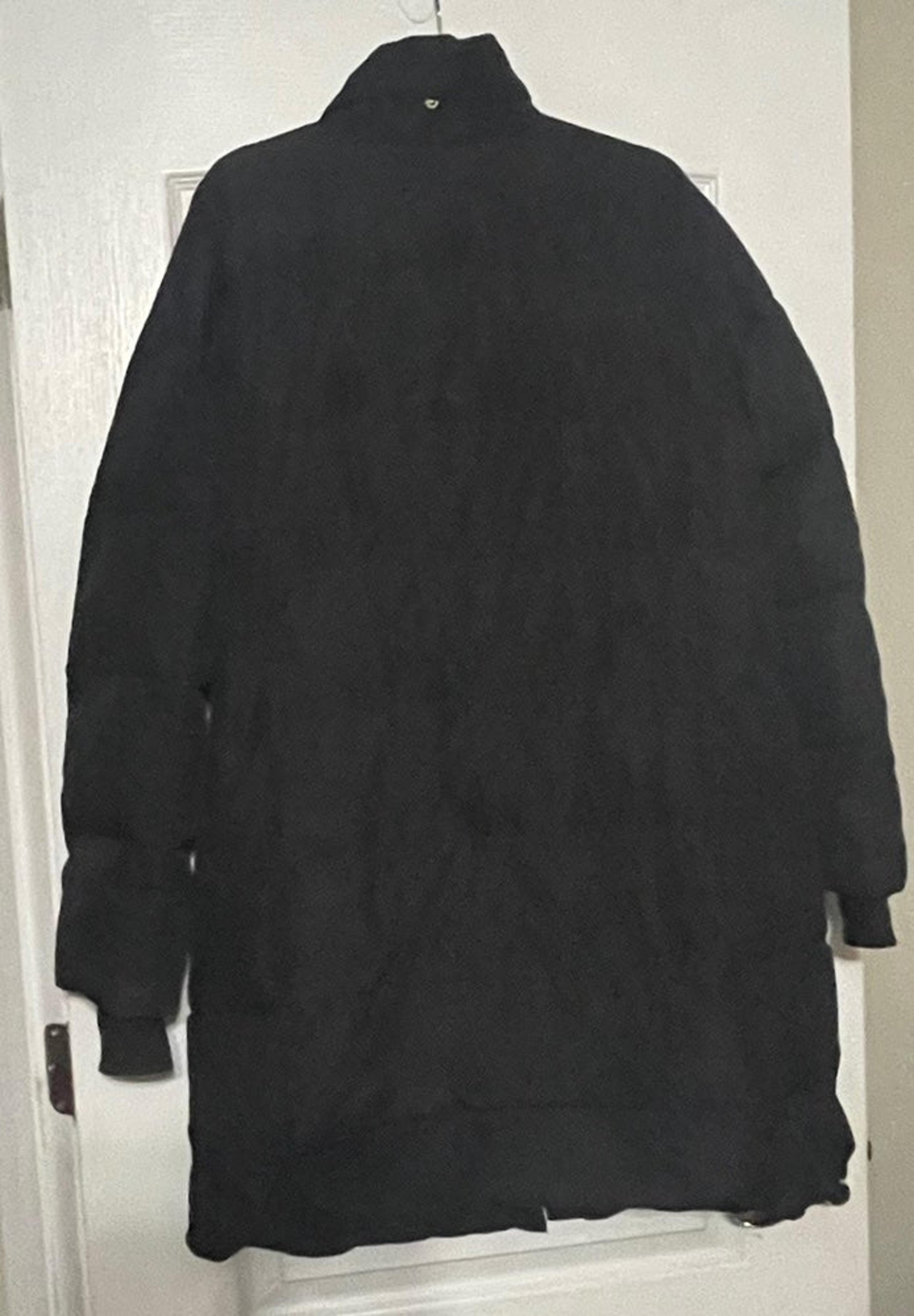 EUC J.Crew Jacket Womens Size L Black Down Puffer Coat