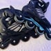 Size 8 unisex roller blades inline skate black