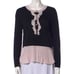 Kate Spade Sweater rhinestone peplum size L