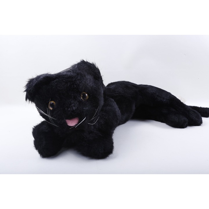 Kamar, Rare, Prototype, Sample, OOAK, hand made, Black, Panther, 1984, Lying
