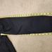 Express Mens Black Moto Nylon SLEEK / CLEAN Style Jacket : MEDIUM, VG