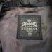 Express Mens Black Moto Nylon SLEEK / CLEAN Style Jacket : MEDIUM, VG