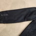 Express Mens Black Moto Nylon SLEEK / CLEAN Style Jacket : MEDIUM, VG