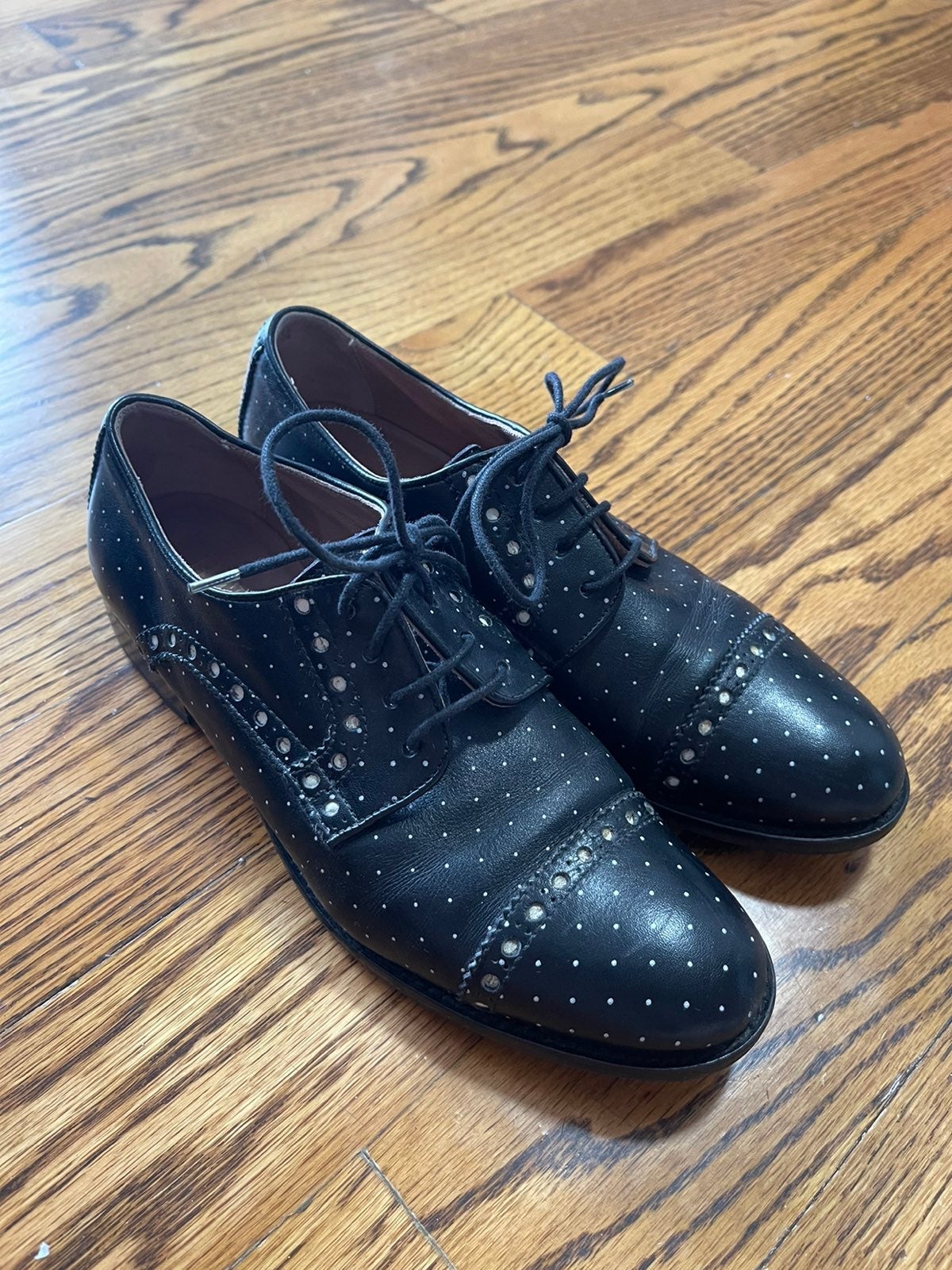 Womens red valentino oxford