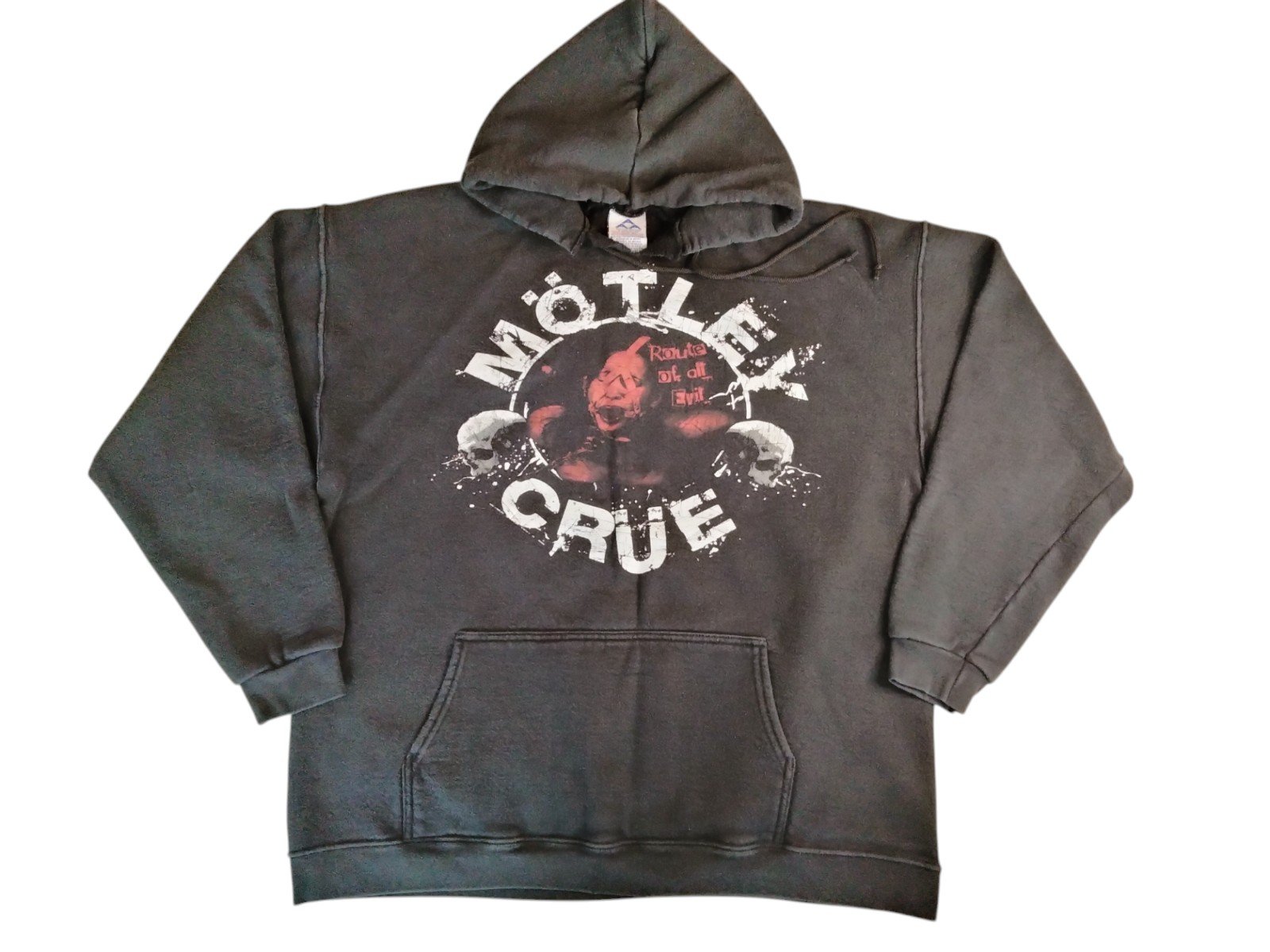 Mötley Crüe 2005-2006 Route of All Evil Tour Hoodie Sz. XL