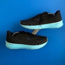 Brooks Womens Hyperion Tempo 1203281B082 Black Running Shoes Lace Up Size 11