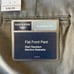 Dockers Men Gray 100% Cotton Classic Fit Flat Front Pants (NWT) Size 34 X 32