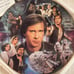 Star Wars Han Solo Limited Edition Collectors Plate Heroes & Villains Series New